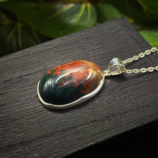 Idaho Sunset Jasper Pendant
