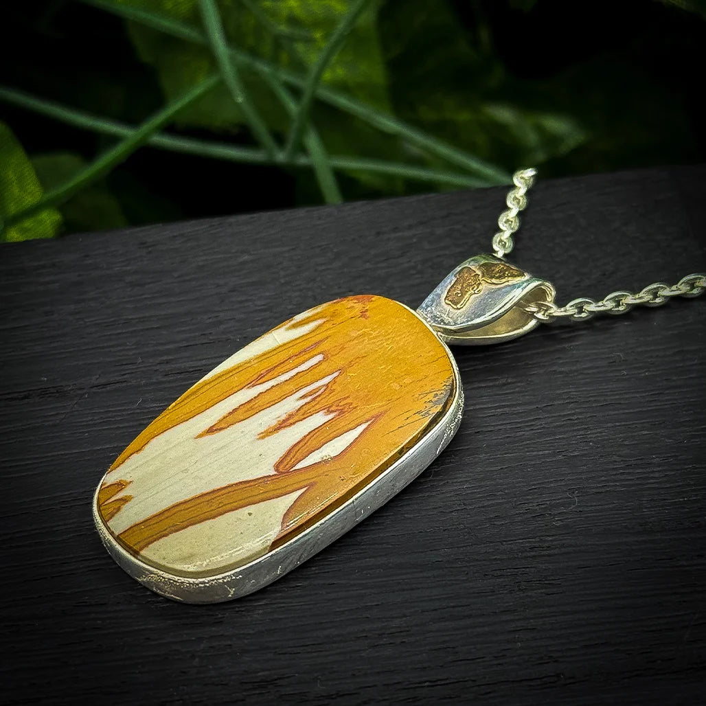 Owyhee Jasper Pendant