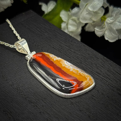 Kentucky Agate Pendant