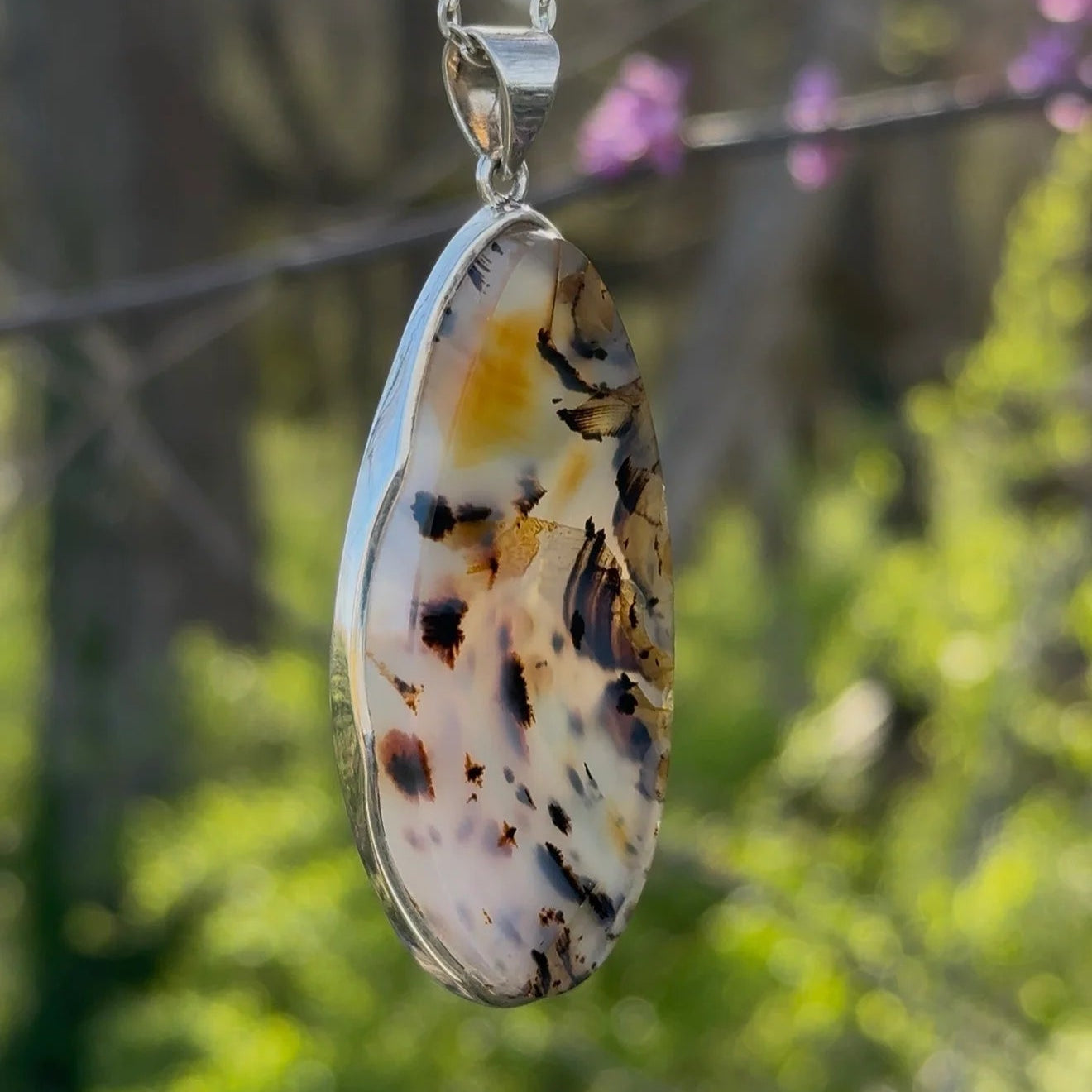 Montana Agate Pendant