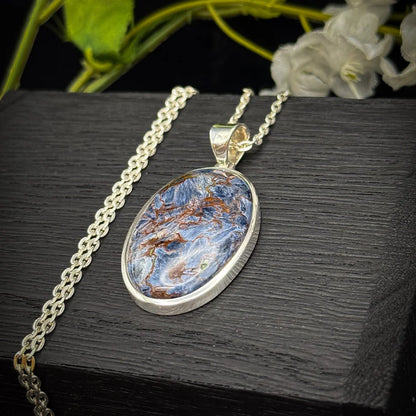 Blue Pietersite Pendant