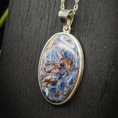 Blue Pietersite Pendant