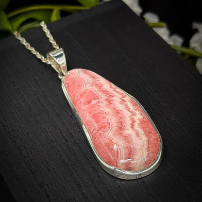 Rhodochrosite Pendant