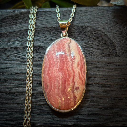 Rhodochrosite Pendant
