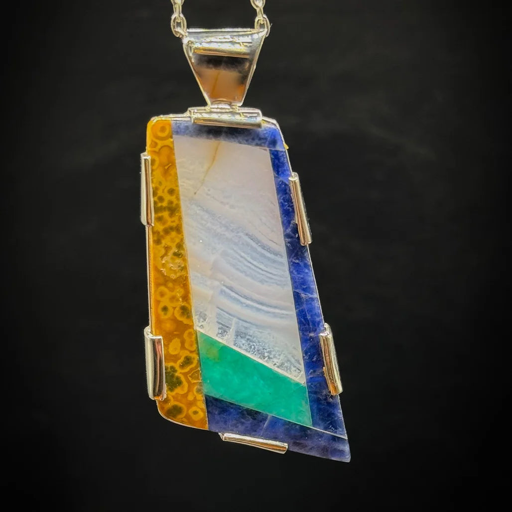 Intarsia Pendant