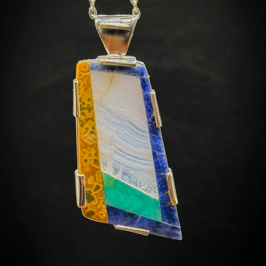Intarsia Pendant