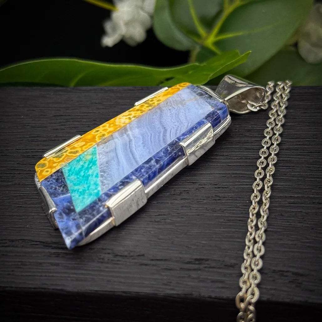 Intarsia Pendant