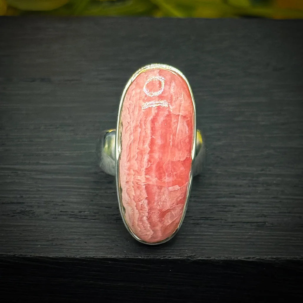 Rhodochrosite Ring