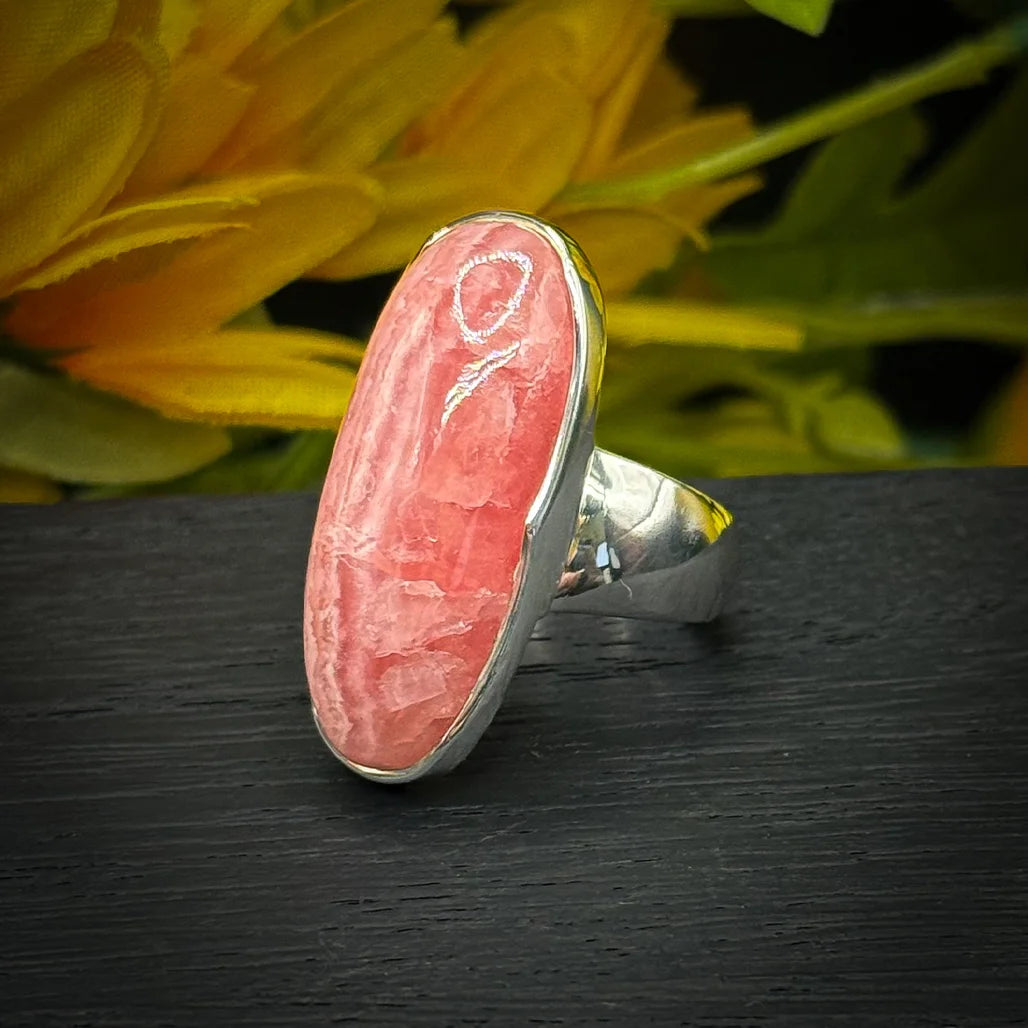 Rhodochrosite Ring