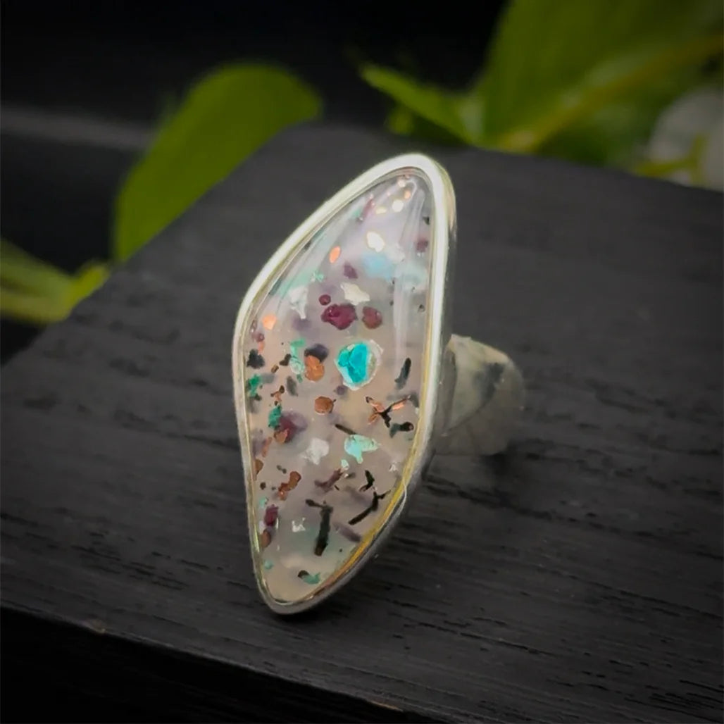 Indonesian Chrysocolla with Copper