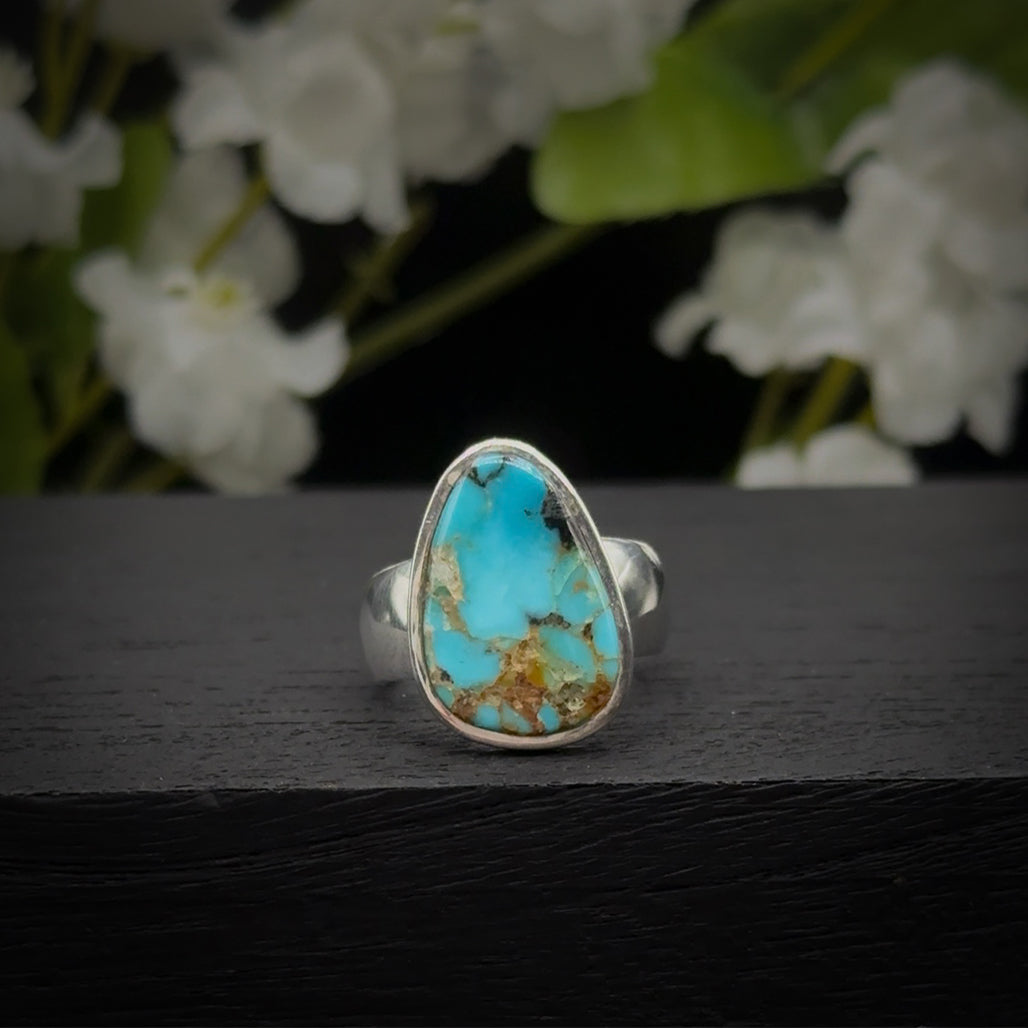Kingman Turquoise Ring