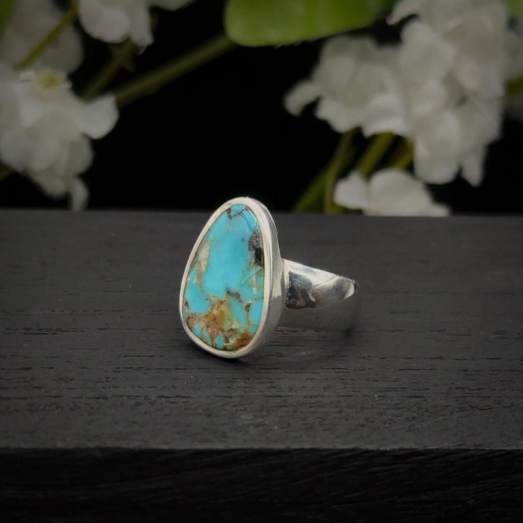 Kingman Turquoise Ring
