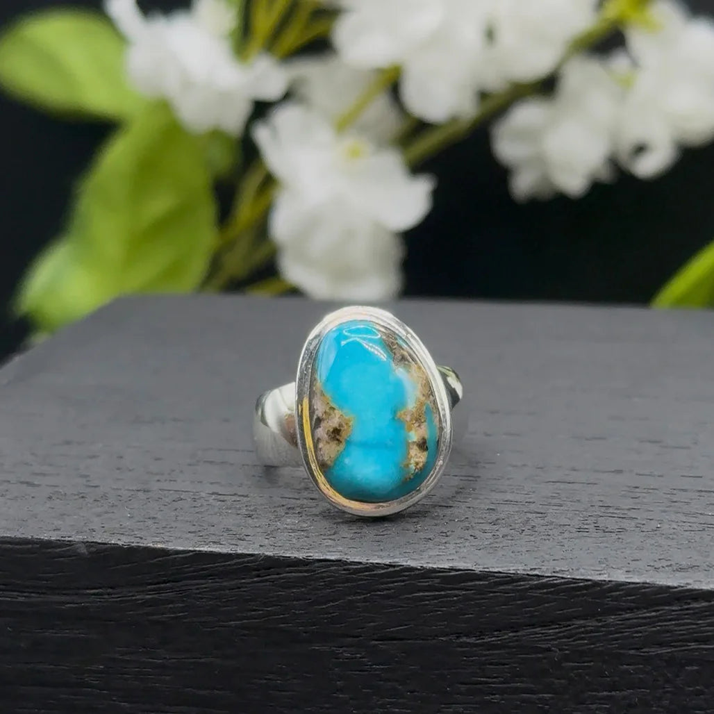 Kingman Turquoise Ring
