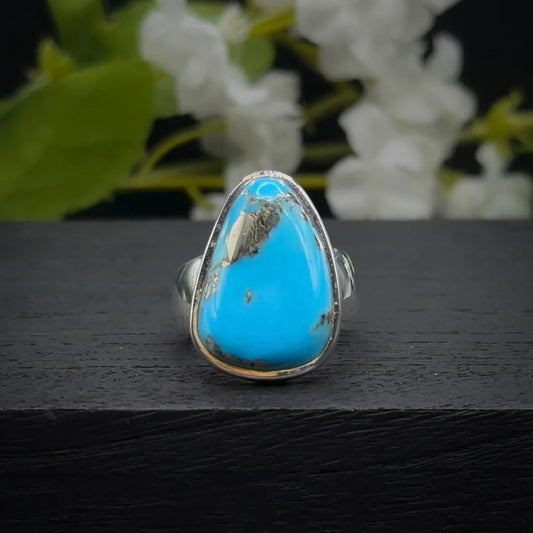 Black Bridge Variscite Ring