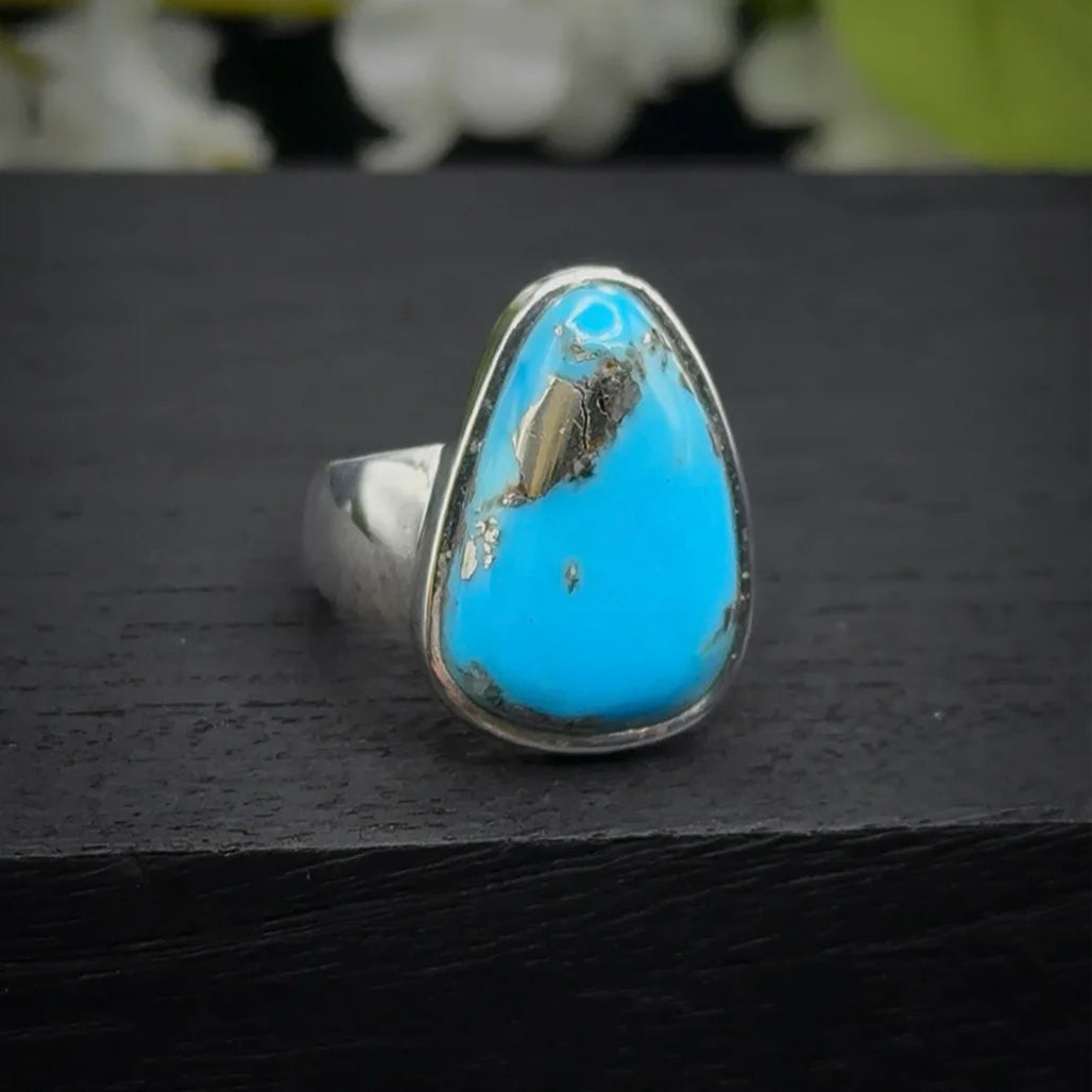 Black Bridge Variscite Ring