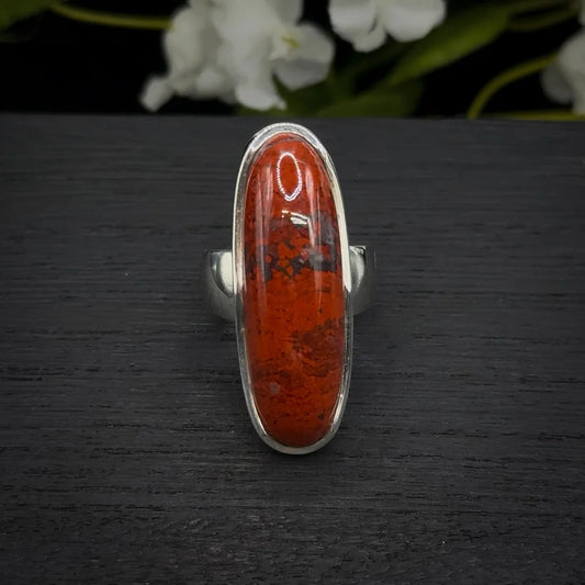 Red Jasper Ring