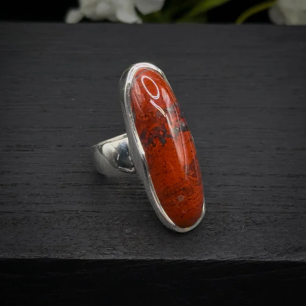 Red Jasper Ring