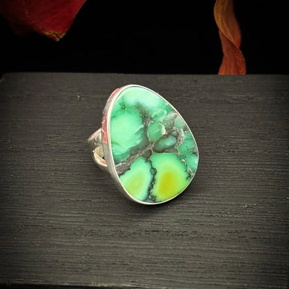 Black Bridge Variscite Ring