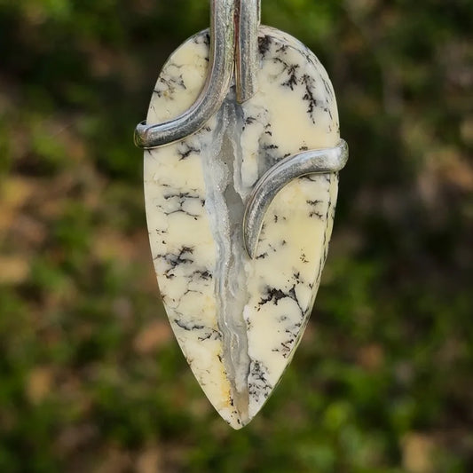 Dendritic Agate Pendant
