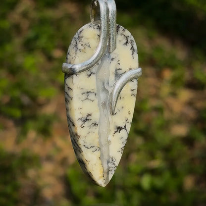 Dendritic Agate Pendant