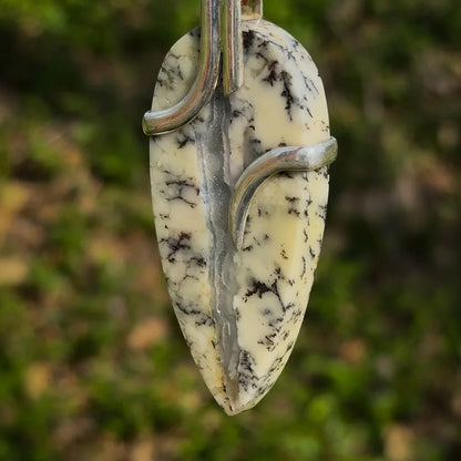 Dendritic Agate Pendant