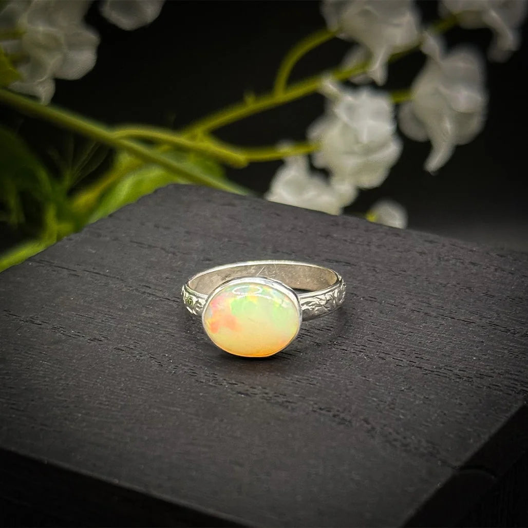 Ethiopian Opal Ring