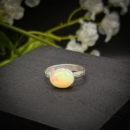 Ethiopian Opal Ring