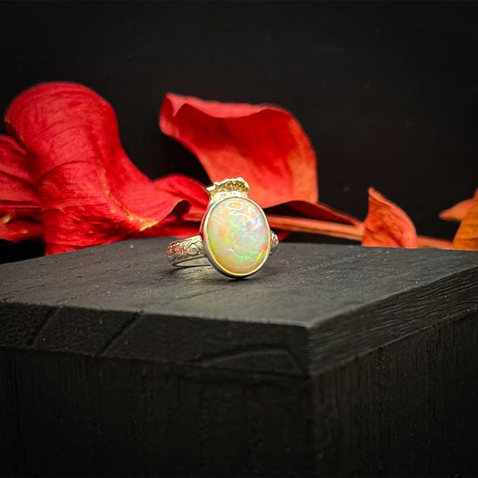 Ethiopian Opal Ring