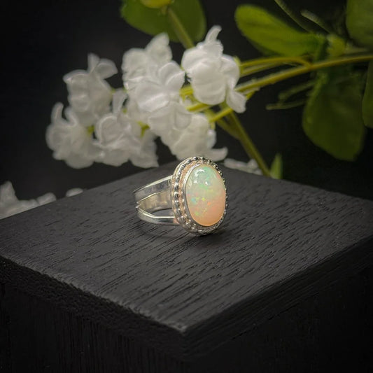 Ethiopian Opal Ring