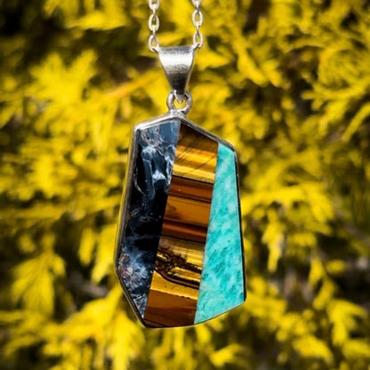 Intarsia Pendant