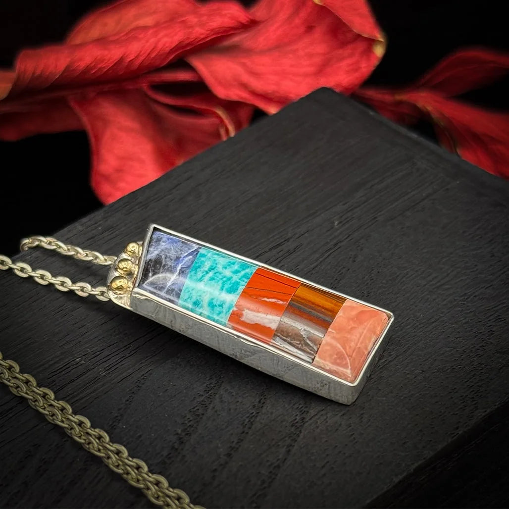Intarsia Pendant