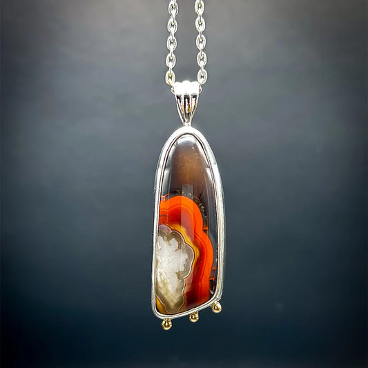 Kentucky Agate Pendant