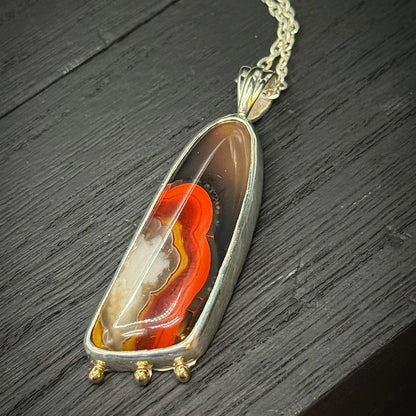 Kentucky Agate Pendant