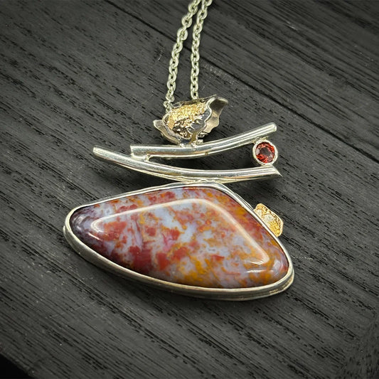 Jasper Eye Pendant