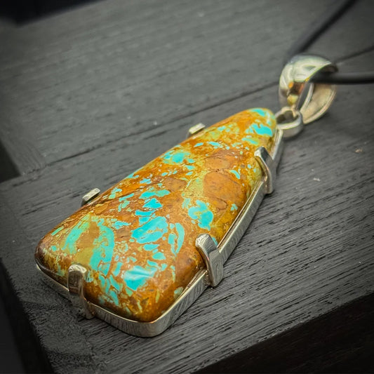 No. 8 Turquoise Pendant