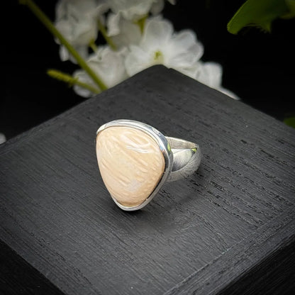 Petrified Palm Wood Ring