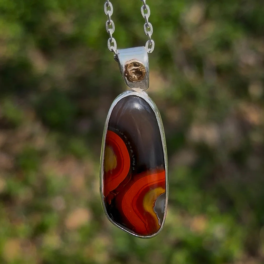 Kentucky Agate Pendant