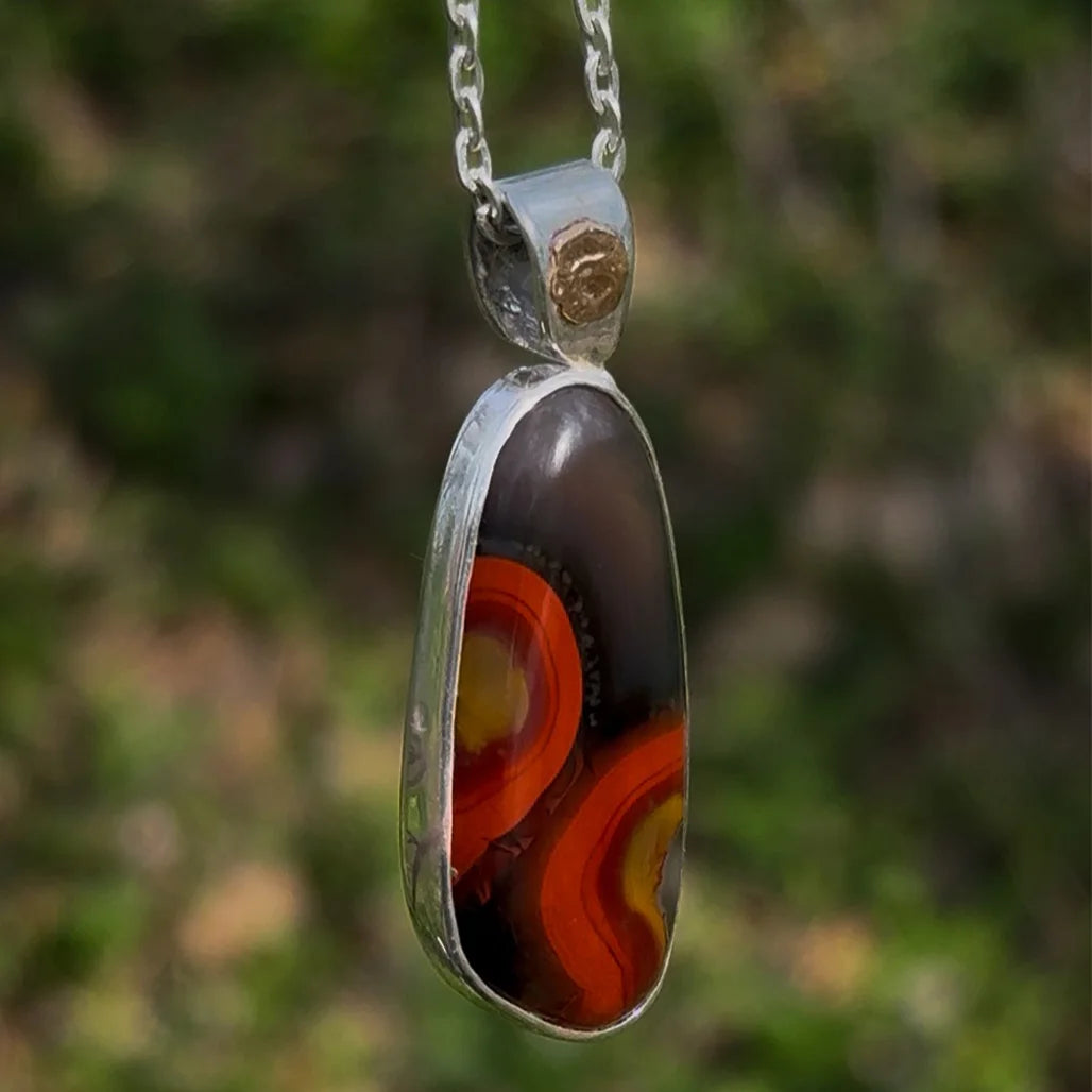Kentucky Agate Pendant
