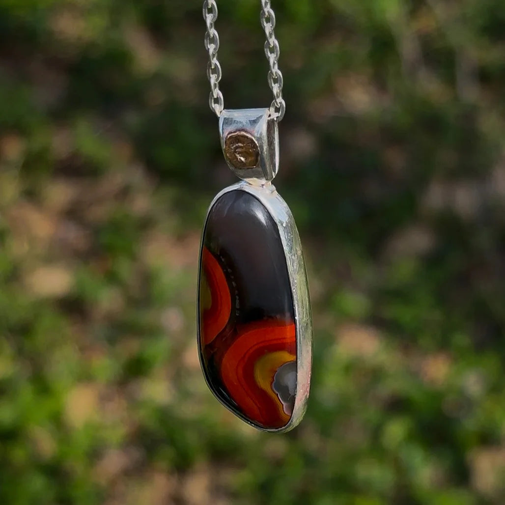 Kentucky Agate Pendant