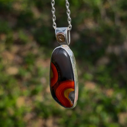 Kentucky Agate Pendant