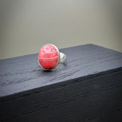 Rhodochrosite Ring