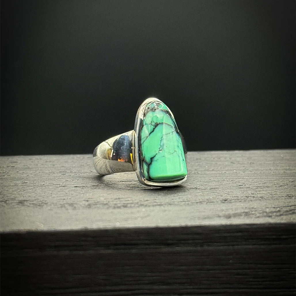 Black Bridge Variscite Ring