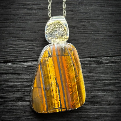 Tiger Iron Pendant