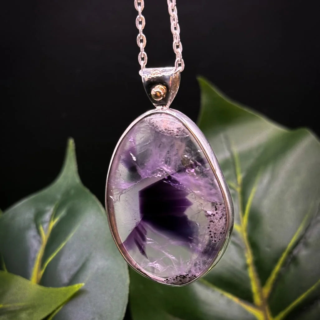Trapiche Amethyst Pendant